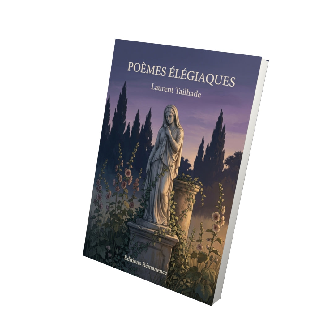 Livre Poèmes élégiaques par Laurent Tailhade - Vue 3D - Editions Remanence