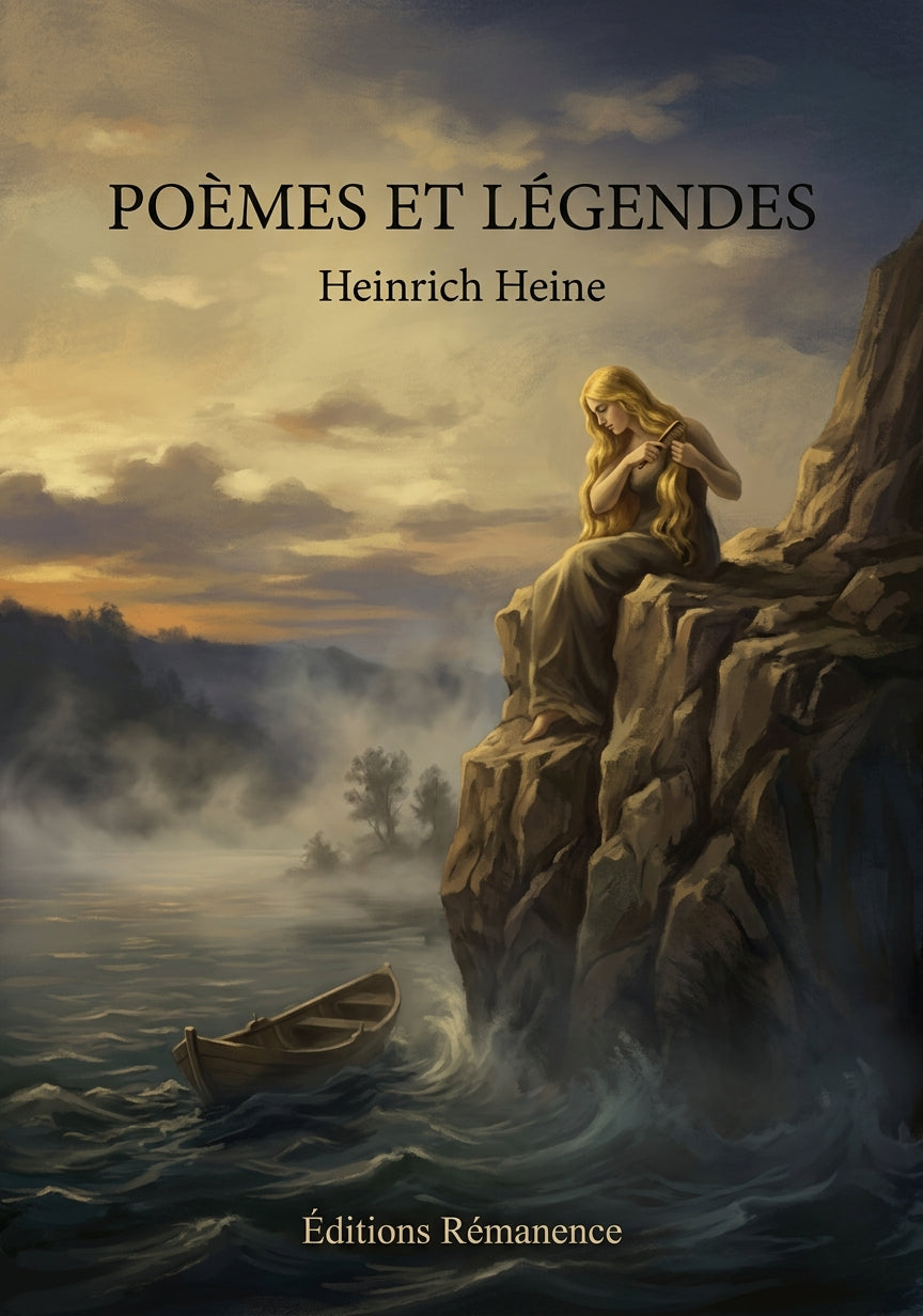 Livre Poèmes et légendes par Heinrich Heine - Couverture - Editions Remanence