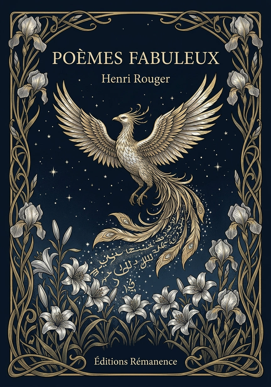 Livre Poèmes fabuleux par Henri Rouger - Couverture - Editions Remanence