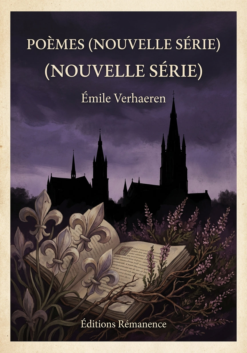 Poèmes (nouvelle série) - Émile Verhaeren (Couverture)