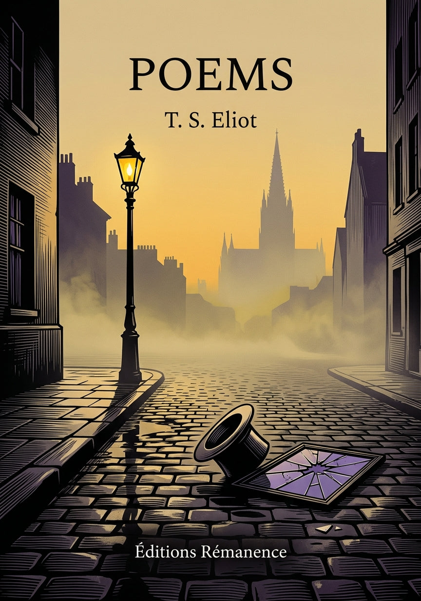 Livre Poems par T. S. Eliot - Couverture - Editions Remanence