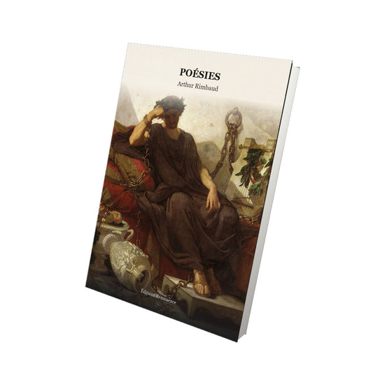 Livre Poésies par Arthur Rimbaud - Vue 3D - Editions Remanence