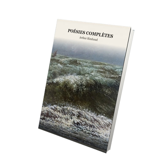 Livre Poésies complètes par Arthur Rimbaud - Vue 3D - Editions Remanence