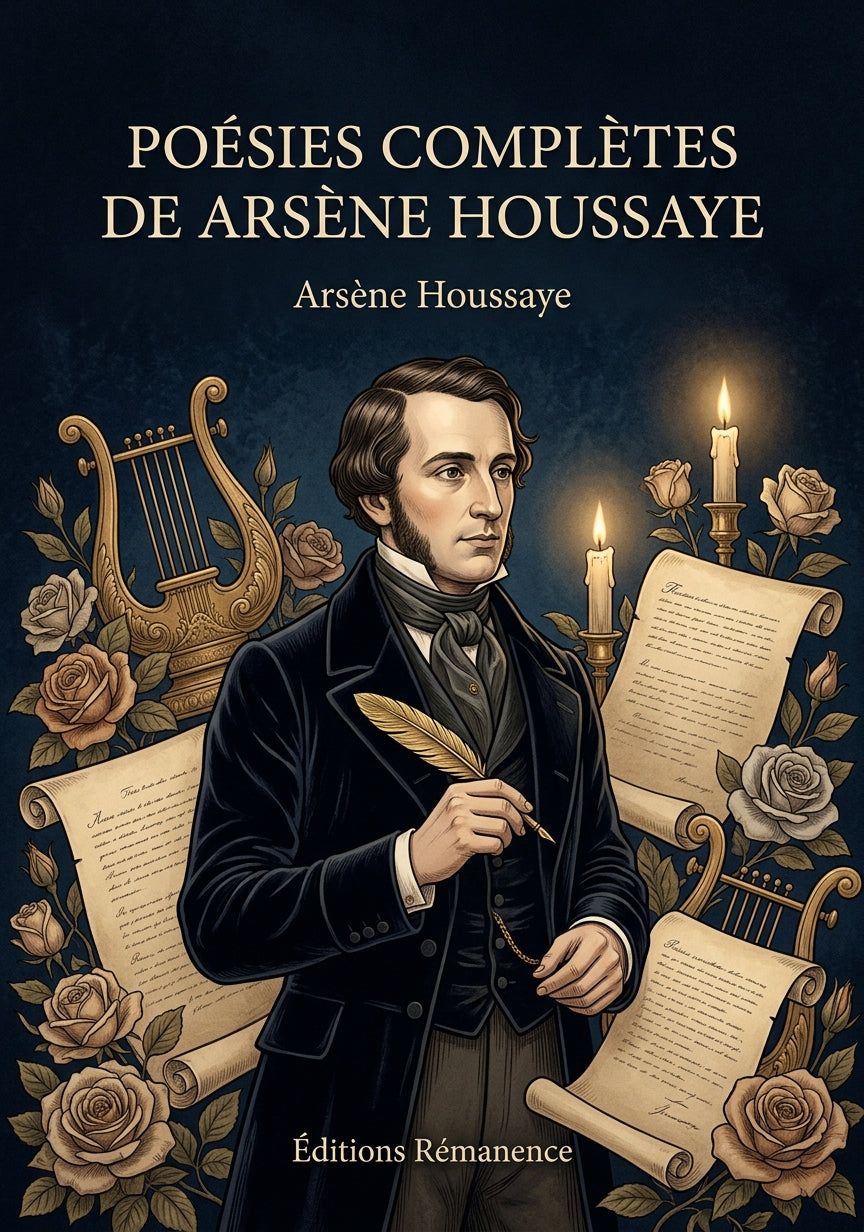 Livre Poésies complètes de Arsène Houssaye par Arsène Houssaye - Couverture - Editions Remanence
