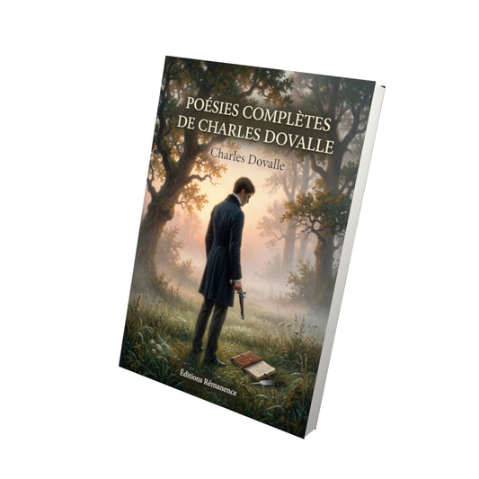 Livre Poésies complètes de Charles Dovalle par Charles Dovalle - Vue 3D - Editions Remanence