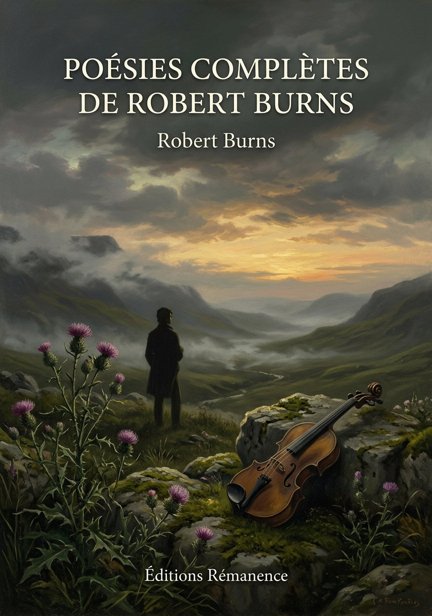 Livre Poésies complètes de Robert Burns par Robert Burns - Couverture - Editions Remanence