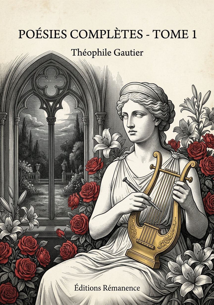 Poésies Complètes - Tome 1 - Théophile Gautier (Couverture)