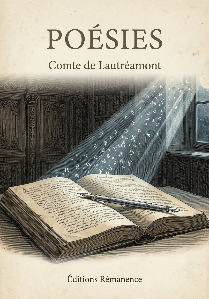 Poésies - Comte de Lautréamont (Couverture)