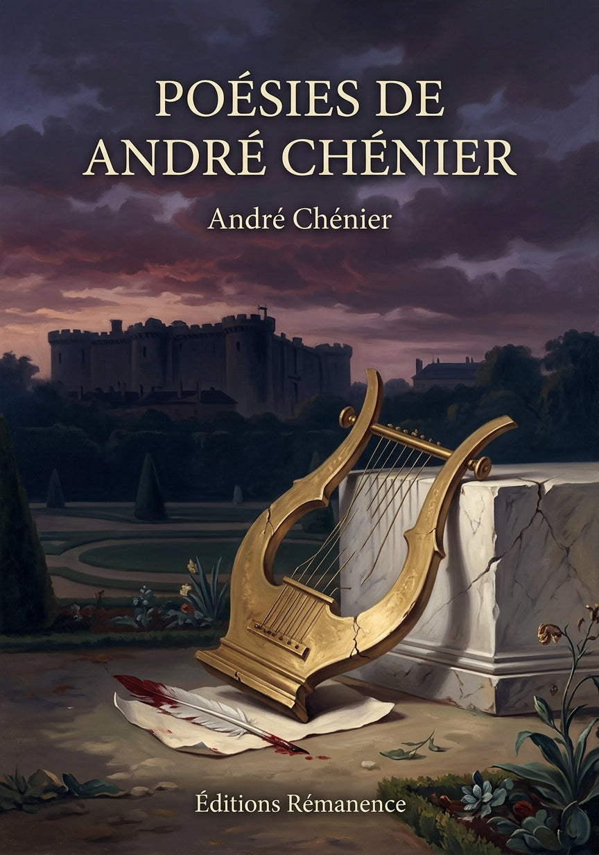 Livre Poésies de André Chénier par André Chénier - Couverture - Editions Remanence
