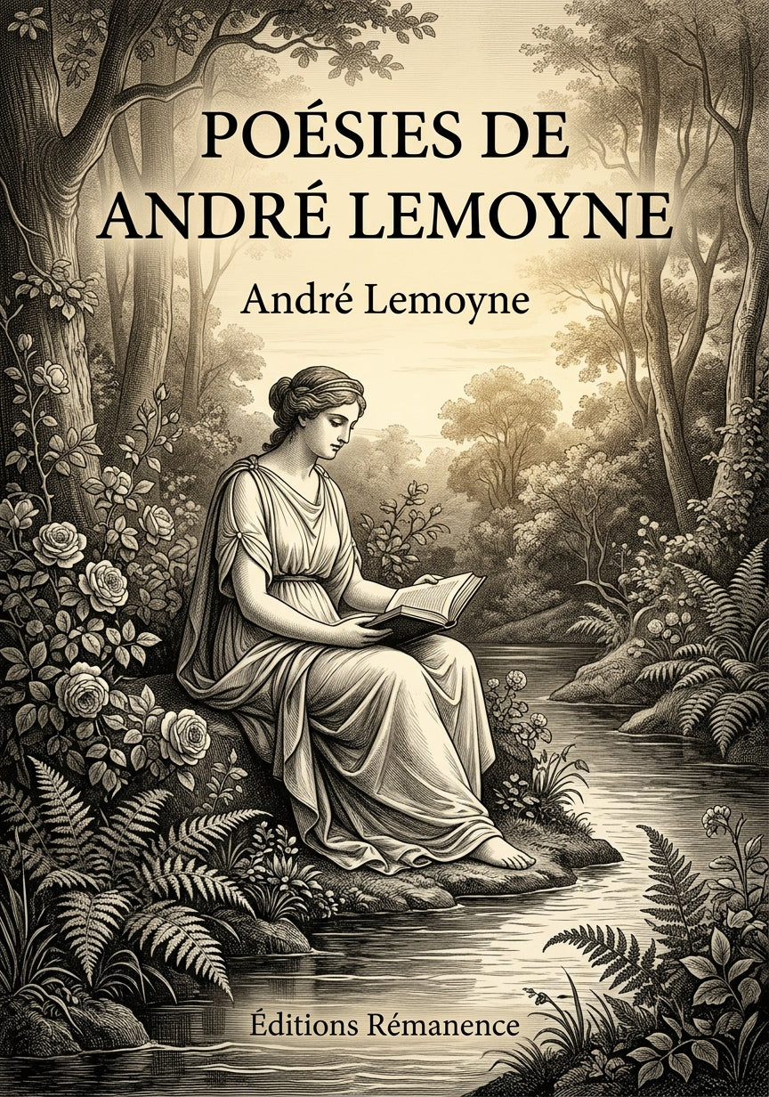 Livre Poésies de André Lemoyne par André Lemoyne - Couverture - Editions Remanence
