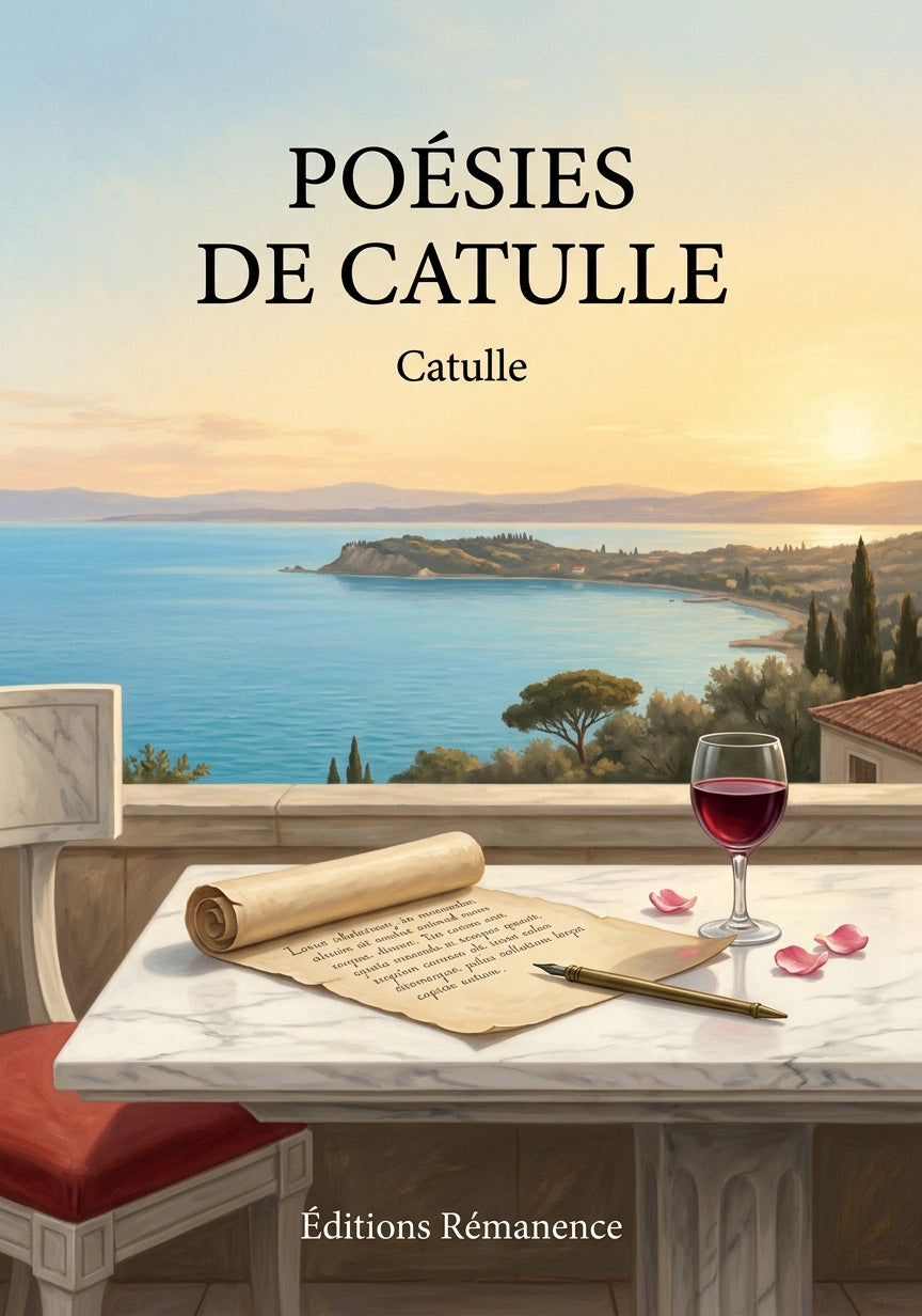 Livre Poésies de Catulle par Catulle - Couverture - Editions Remanence