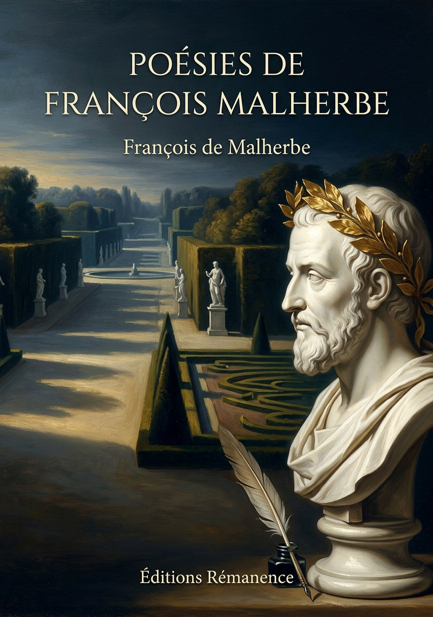Livre Poésies de François Malherbe par François de Malherbe - Couverture - Editions Remanence