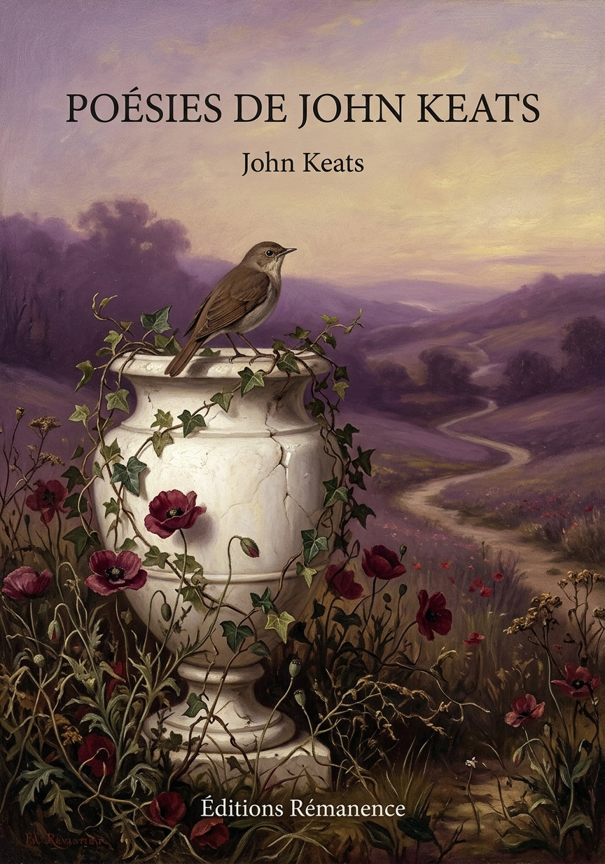 Livre Poésies de John Keats par John Keats - Couverture - Editions Remanence