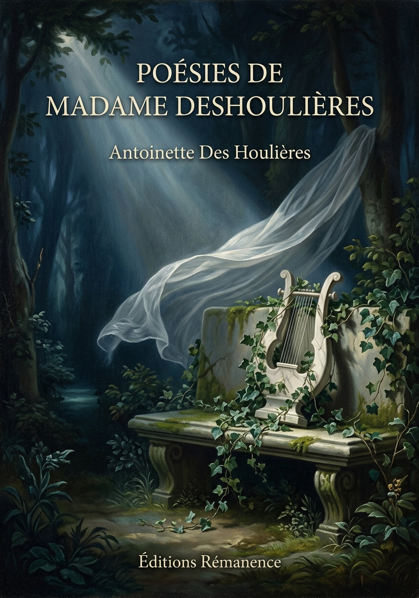 Livre Poésies de Madame Deshoulières par Antoinette Des Houlières - Couverture - Editions Remanence