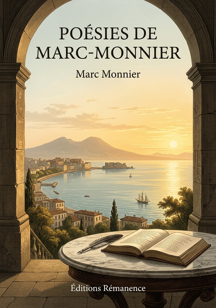 Livre Poésies de Marc-Monnier par Marc Monnier - Couverture - Editions Remanence