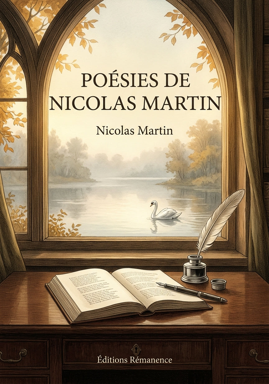 Livre Poésies de Nicolas Martin par Nicolas Martin - Couverture - Editions Remanence