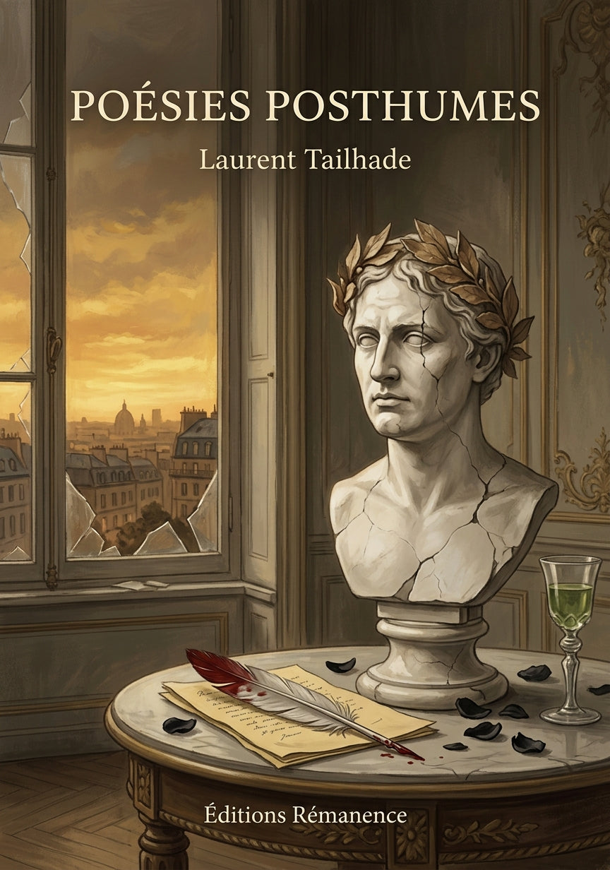Livre Poésies Posthumes par Laurent Tailhade - Couverture - Editions Remanence