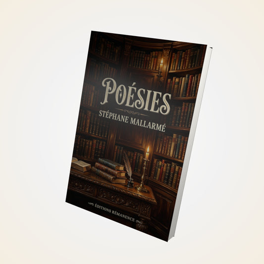 Livre Poésies – Stéphane Mallarmé - Couverture 3D