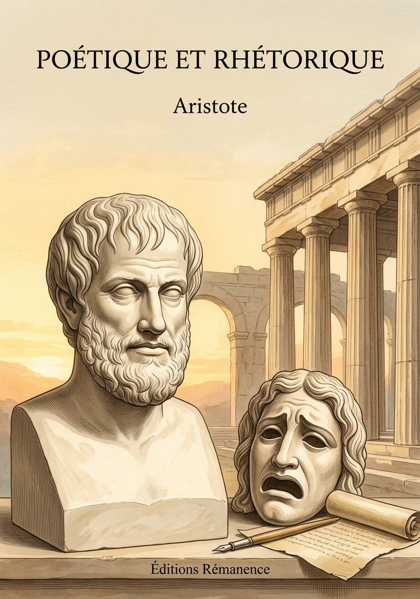 Livre Poétique et Rhétorique par Aristote - Couverture - Editions Remanence