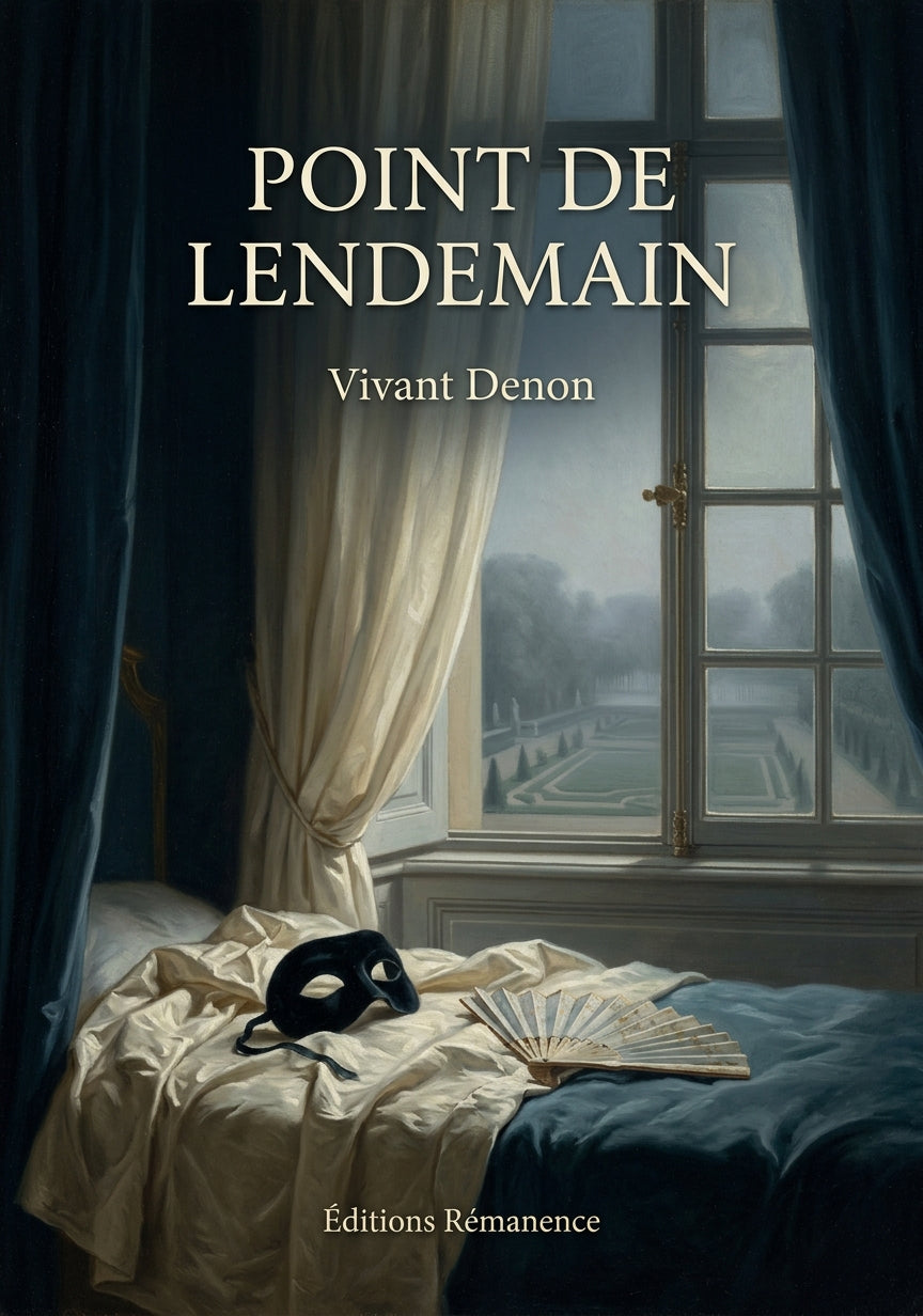 Livre Point de lendemain par Vivant Denon - Couverture - Editions Remanence
