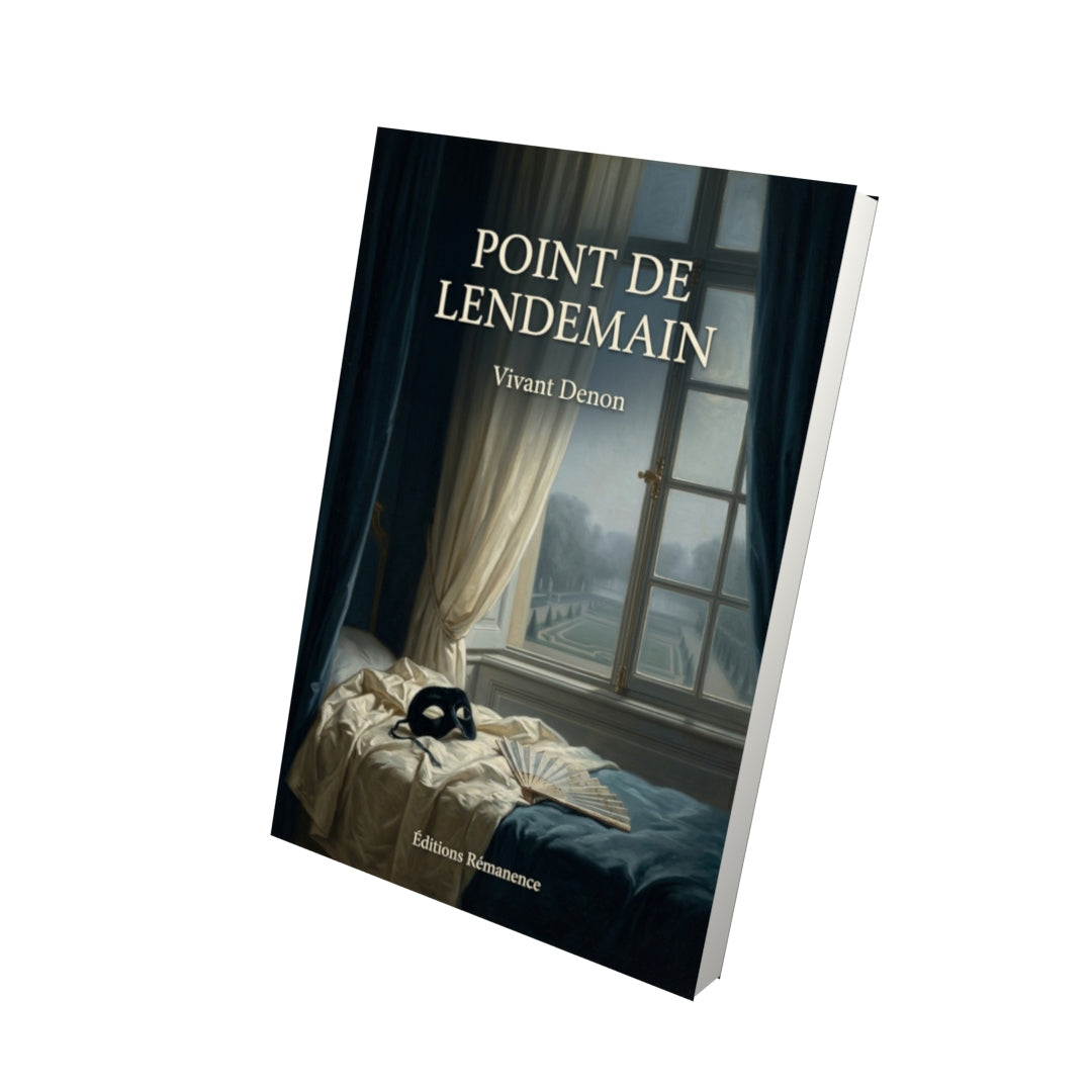 Livre Point de lendemain par Vivant Denon - Vue 3D - Editions Remanence