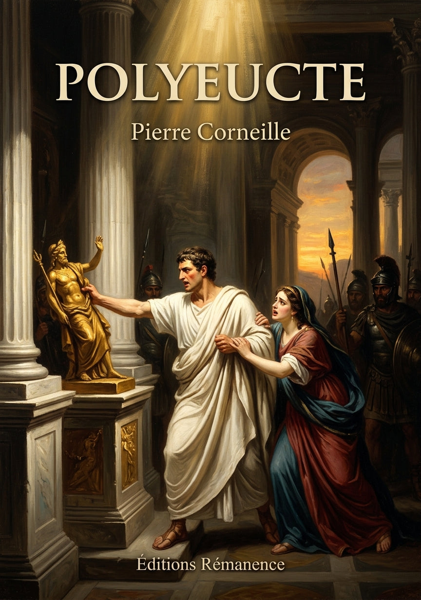 Livre Polyeucte par Pierre Corneille - Couverture - Editions Remanence