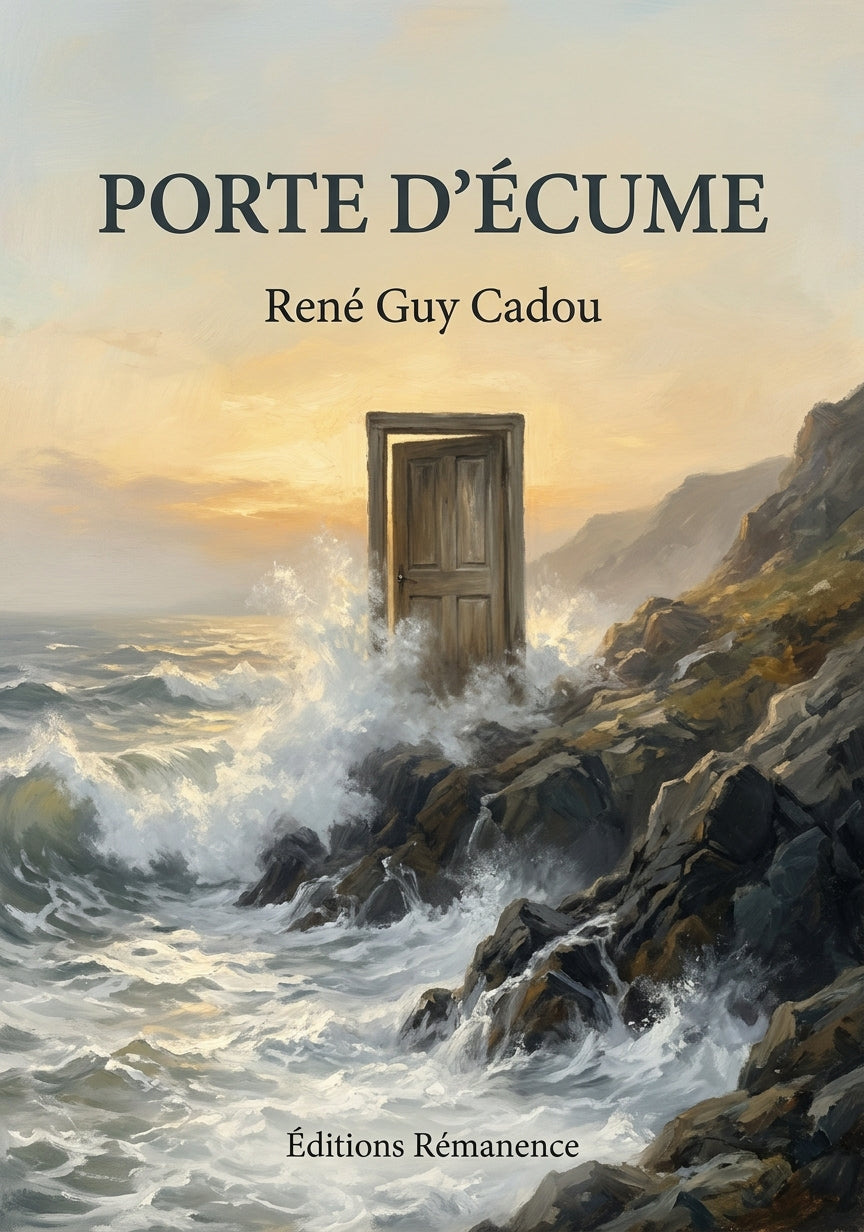 Livre Porte d’écume par René Guy Cadou - Couverture - Editions Remanence