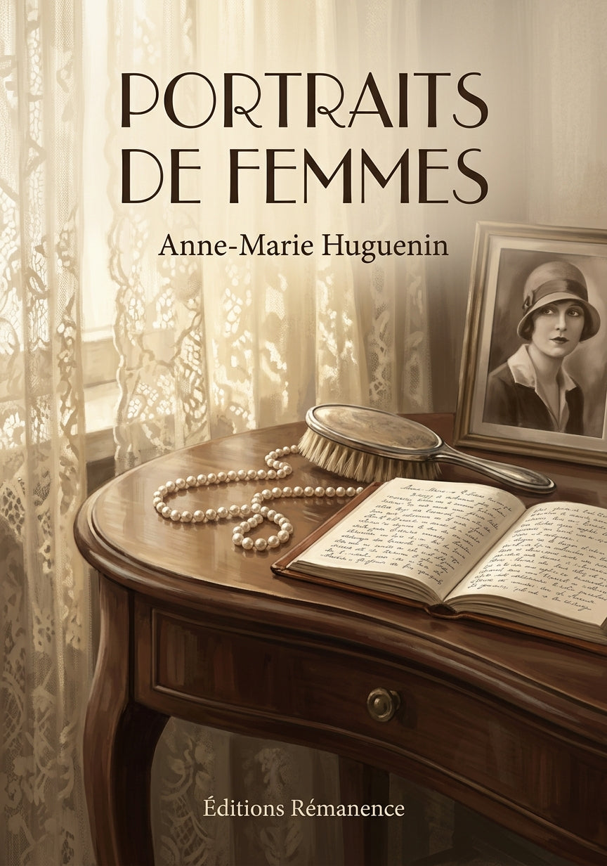 Livre Portraits de femmes par Anne-Marie Huguenin - Couverture - Editions Remanence