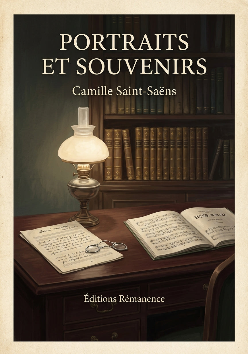 Portraits et souvenirs - Camille Saint-Saëns (Couverture)