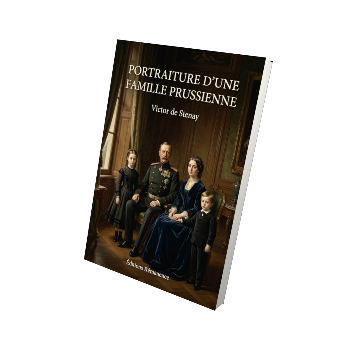 Livre Portraiture d’une famille prussienne par Victor de Stenay - Vue 3D - Editions Remanence