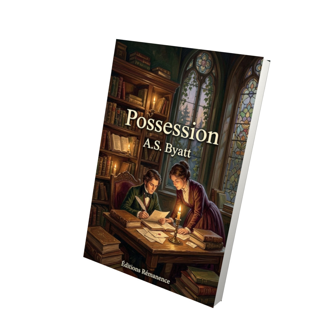 Livre Possession – A.S. Byatt - Vue 3D - Editions Remanence