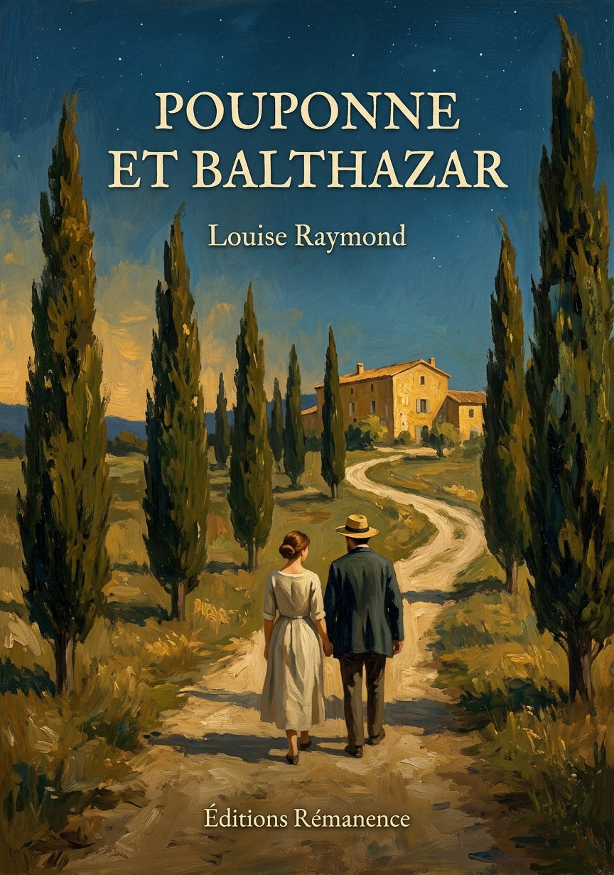 Livre Pouponne et Balthazar par Louise Raymond - Couverture - Editions Remanence