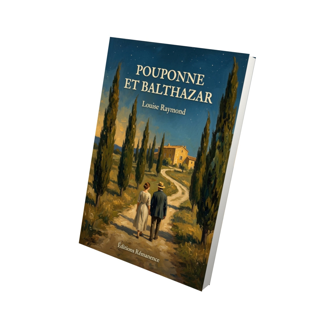 Livre Pouponne et Balthazar par Louise Raymond - Vue 3D - Editions Remanence