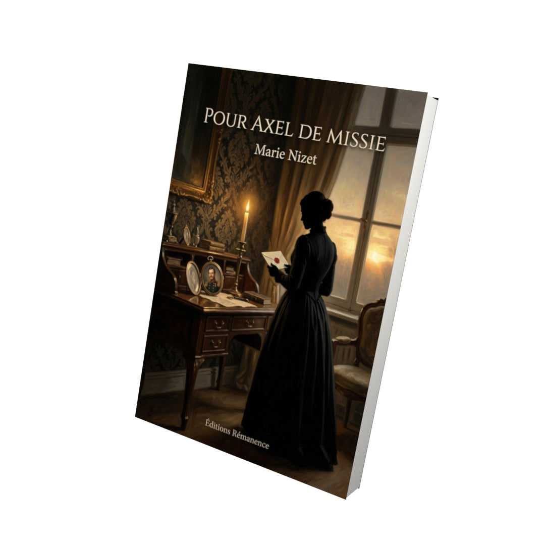 Livre Pour Axel de Missie par Marie Nizet - Vue 3D - Editions Remanence