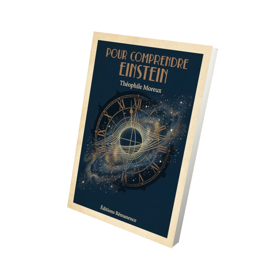 Livre Pour comprendre Einstein - Théophile Moreux - Vue 3D - Editions Remanence