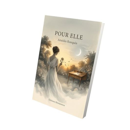 Livre Pour elle par Amédée Rouquès - Vue 3D - Editions Remanence