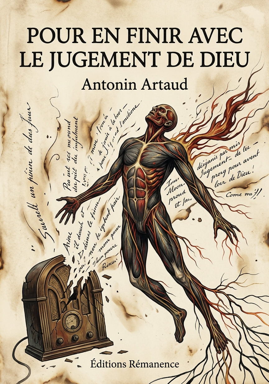 Livre Pour en finir avec le jugement de Dieu par Antonin Artaud - Couverture - Editions Remanence