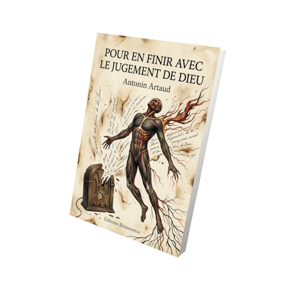 Livre Pour en finir avec le jugement de Dieu par Antonin Artaud - Vue 3D - Editions Remanence