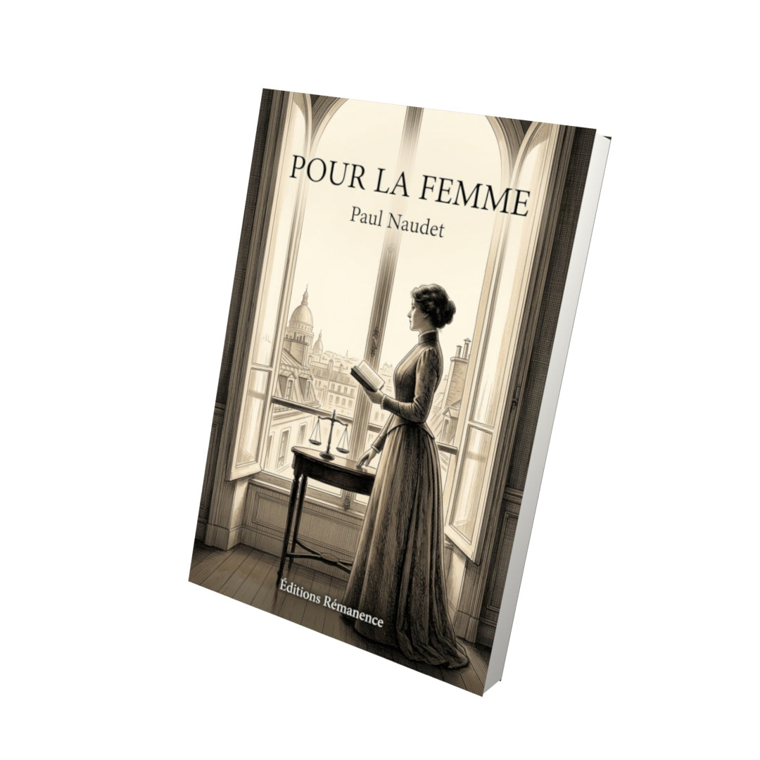 Livre Pour la Femme par Paul Naudet - Vue 3D - Editions Remanence