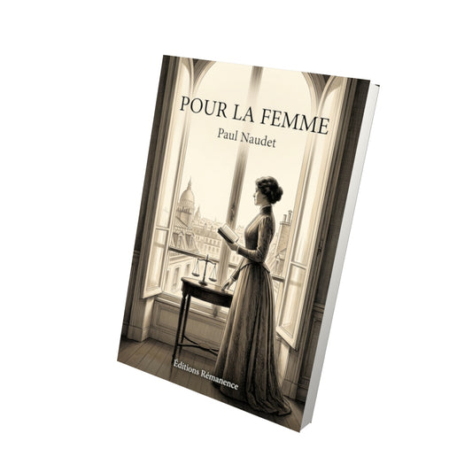 Livre Pour la Femme par Paul Naudet - Vue 3D - Editions Remanence