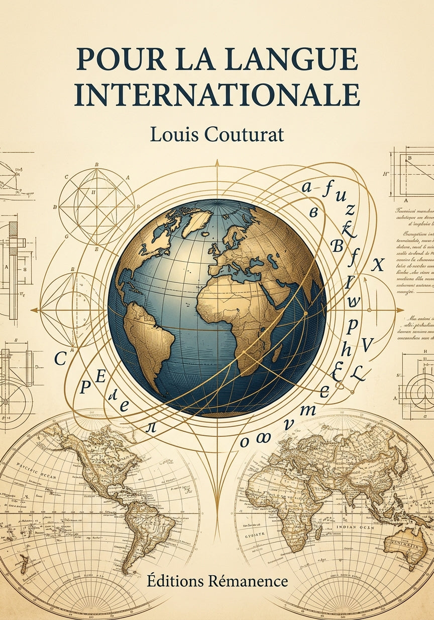 Livre Pour la Langue Internationale par Louis Couturat - Couverture - Editions Remanence