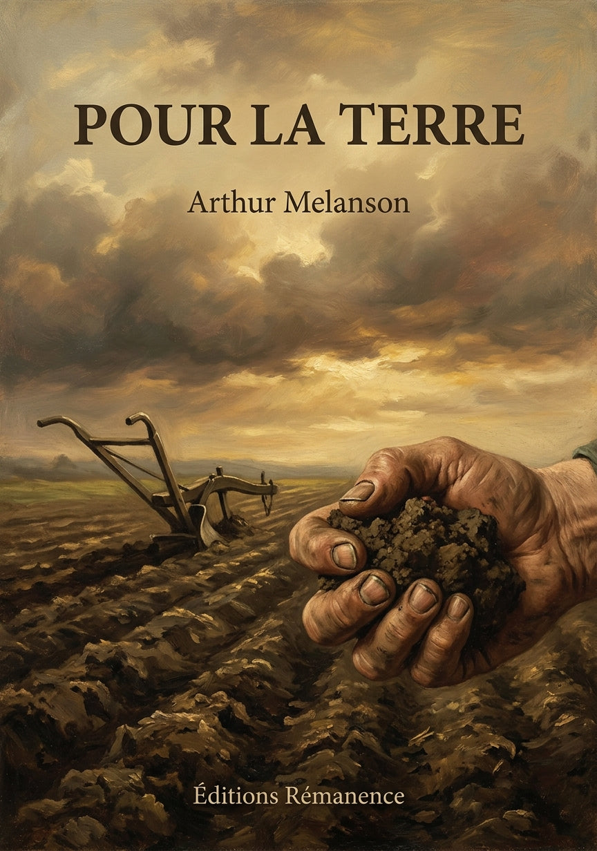 Livre Pour la terre par Arthur Melanson - Couverture - Editions Remanence