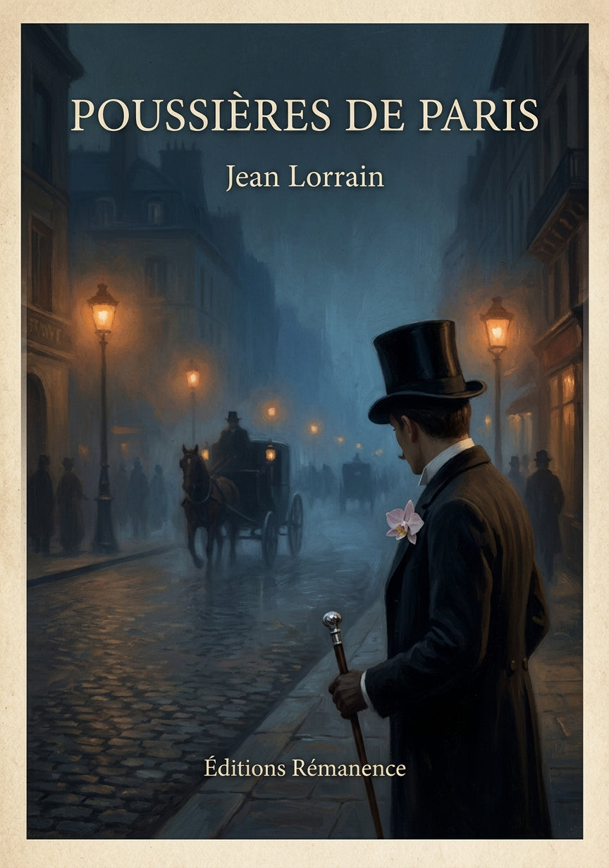 Poussières de Paris - Jean Lorrain (Couverture)