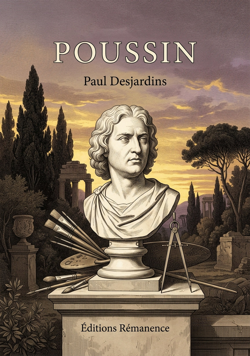 Livre Poussin par Paul Desjardins - Couverture - Editions Remanence