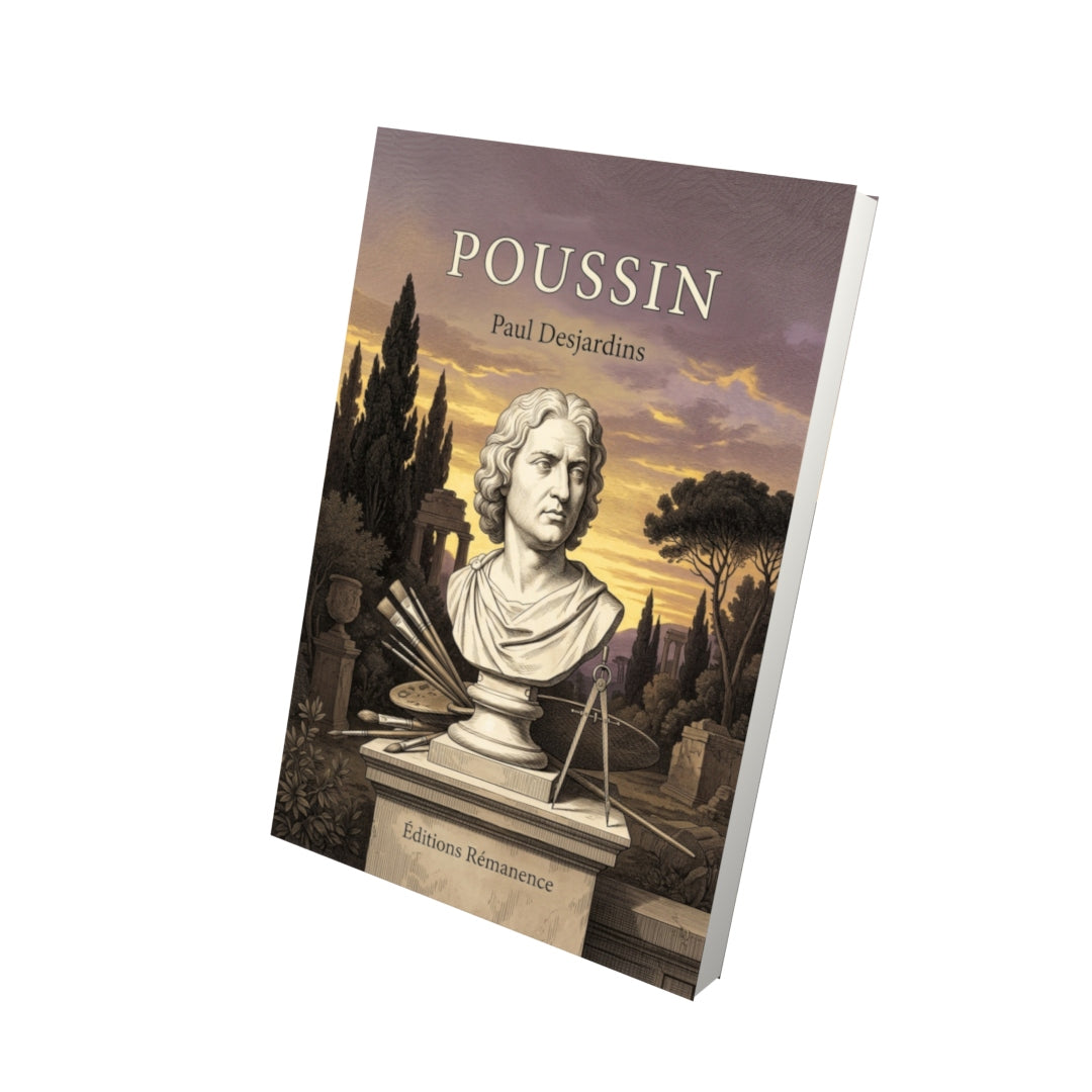 Livre Poussin par Paul Desjardins - Vue 3D - Editions Remanence