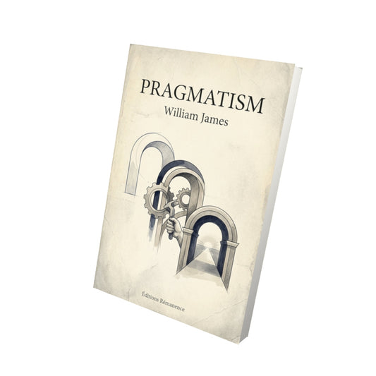 Livre Pragmatism – William James - Vue 3D - Editions Remanence