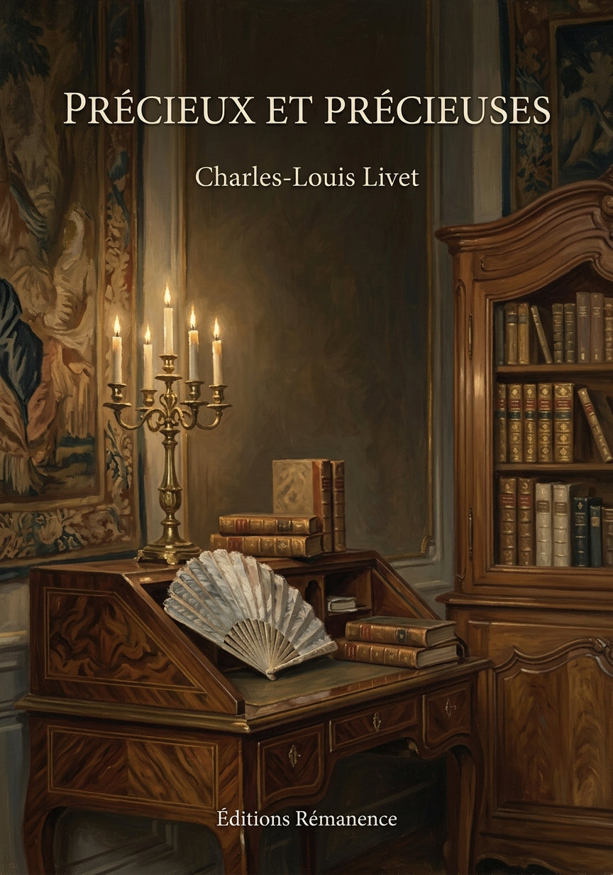 Livre Précieux et Précieuses par Charles-Louis Livet - Couverture - Editions Remanence