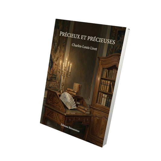 Livre Précieux et Précieuses par Charles-Louis Livet - Vue 3D - Editions Remanence