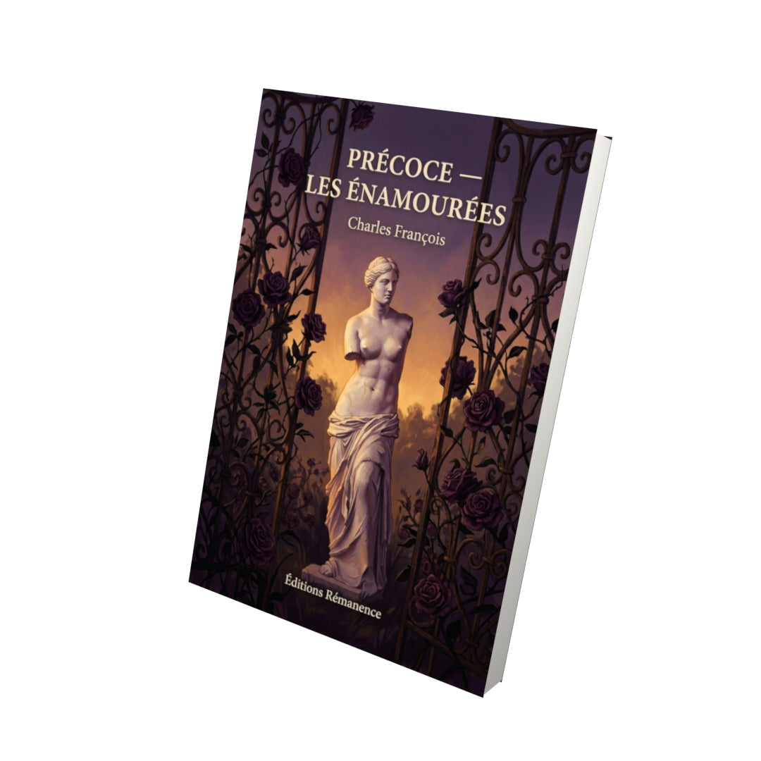 Livre Précoce — Les Énamourées par Charles François - Vue 3D - Editions Remanence