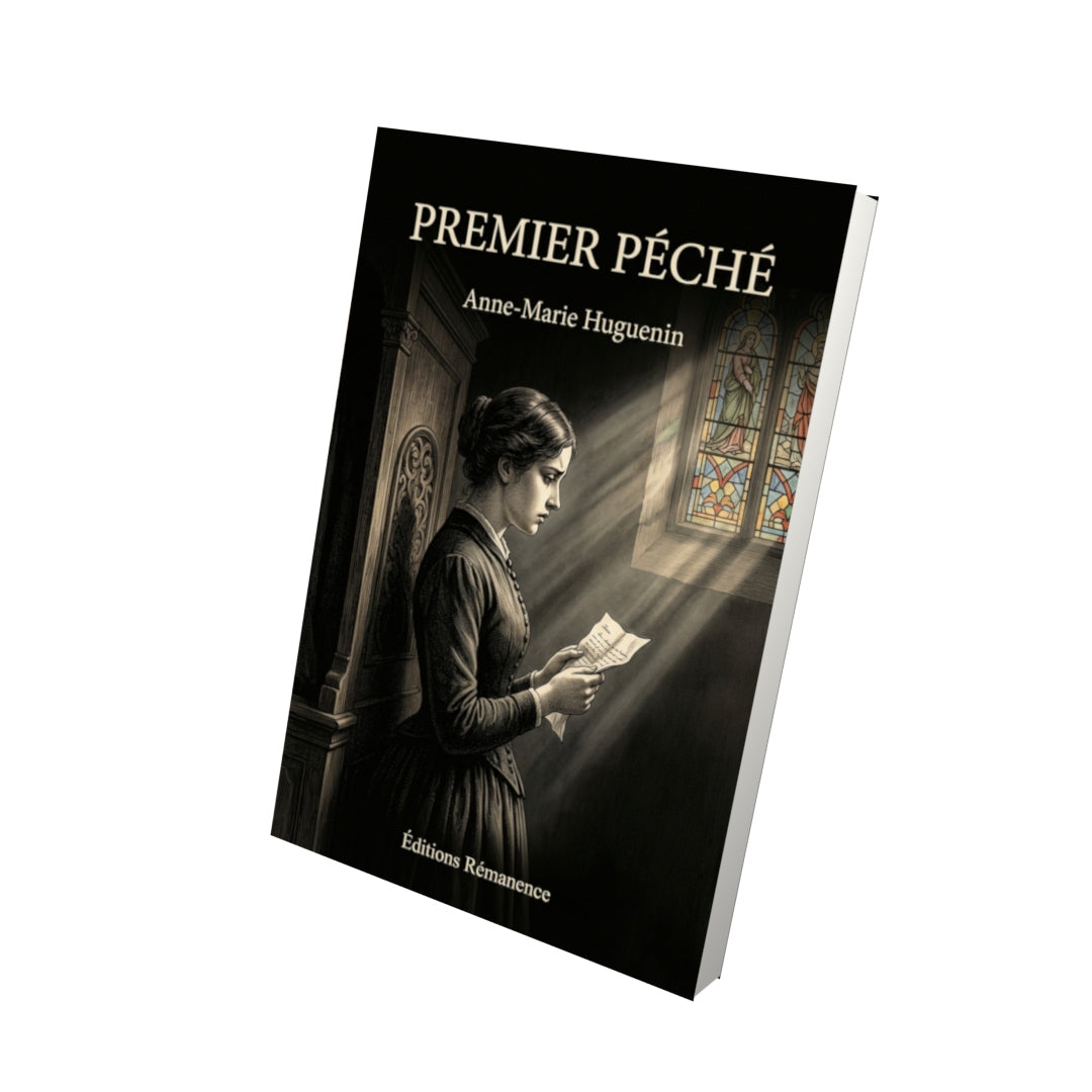 Livre Premier péché par Anne-Marie Huguenin - Vue 3D - Editions Remanence